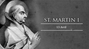 Fête de Saint Martin 1er: 13 avril